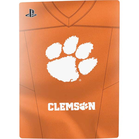 Clemson University Orange Jersey PS5 Digital Edition Console Skin